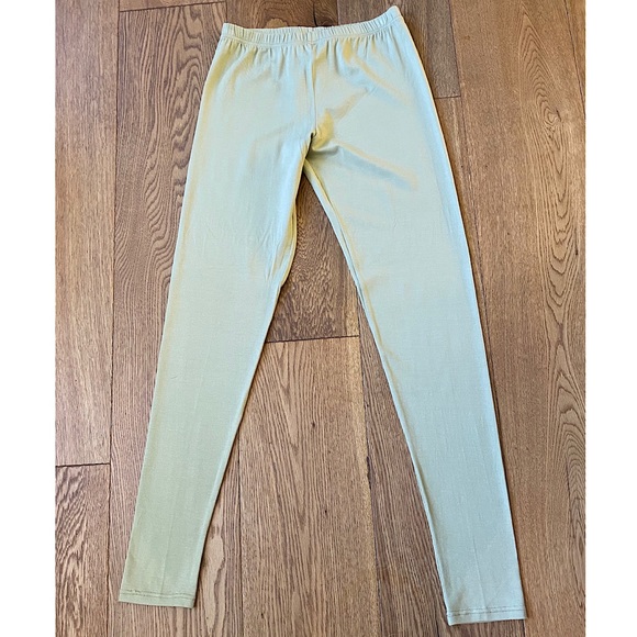NWT -Slim Leggings in Sage Green - Picture 3 of 5